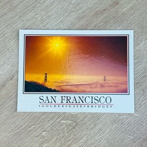 3 for 10: Vintage San Francisco Golden Gate Bridge Postcard unposted